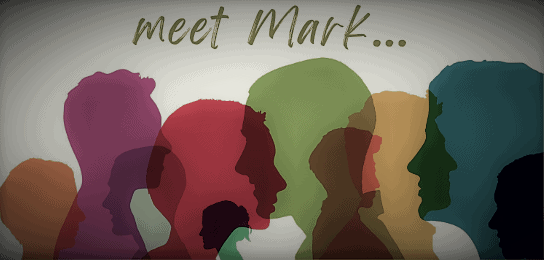 10 colorful silhouetted profiles of faces of Parkinson's